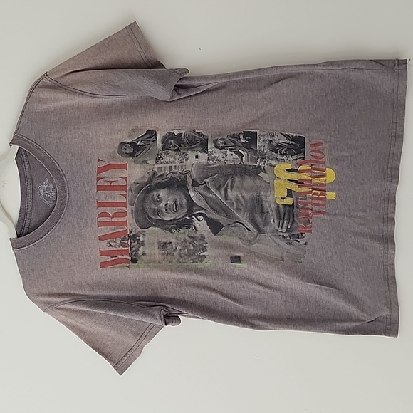 Catch a Fire Bob Marley Graphic Tee Shirt L (33) - Picture 7 of 7